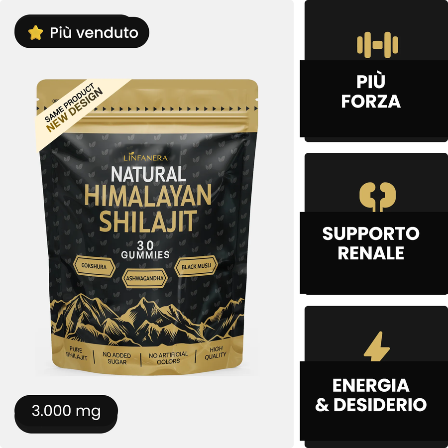 Gummies allo Shilajit Naturale