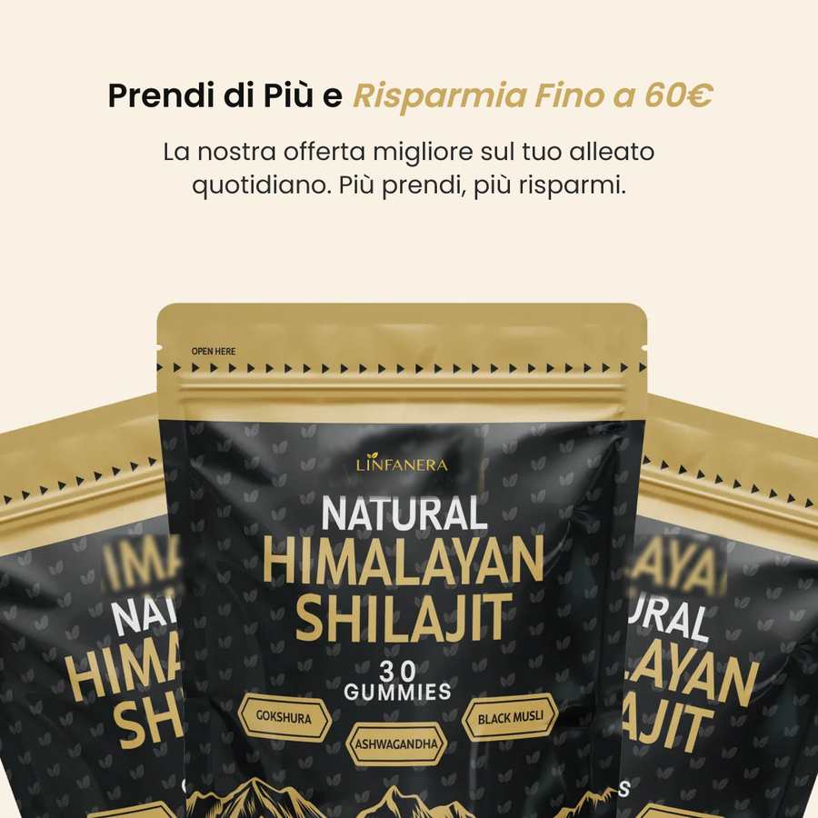 Gummies allo Shilajit Naturale